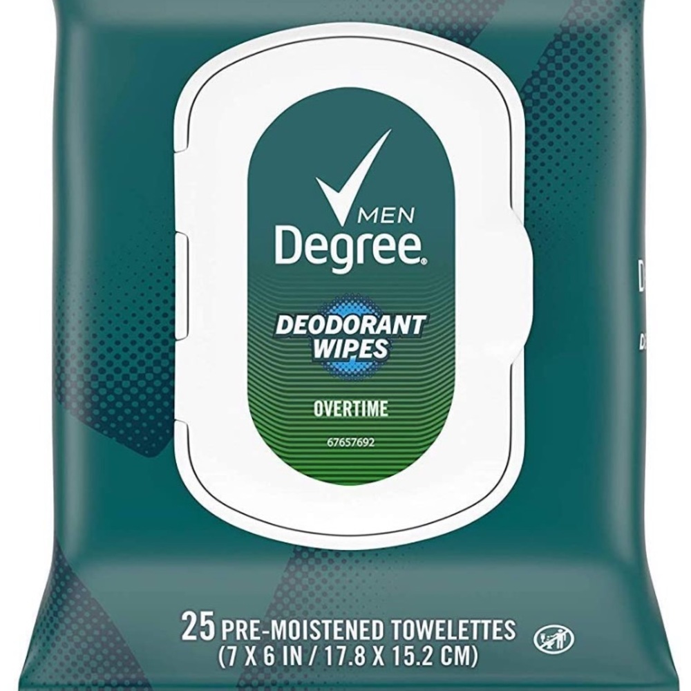 Degree Men’s Deodorant Wipes